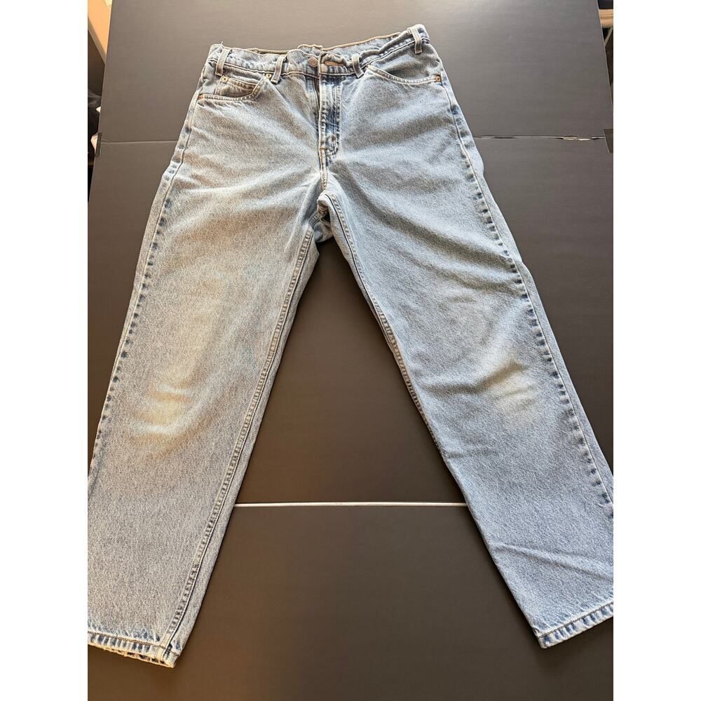 Levi’s 550 Relaxed Fit Jeans Orange Tab Fade Denim 34X30